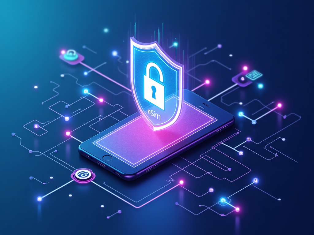 Representación de seguridad digital con eSIM